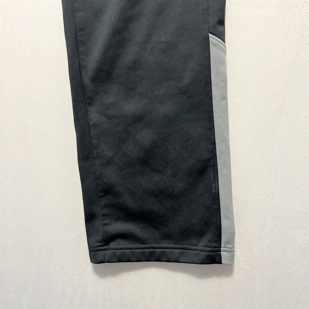 Under Armour Storm Athletic Pants Boys Youth LG Black/Gray Sports Comfortable - Picture 4 of 13